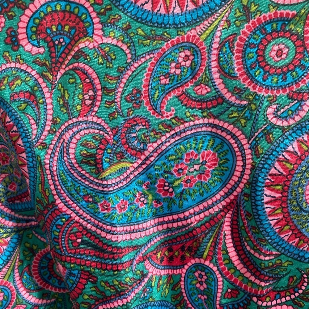 BNWT Beautiful Robe Men Women Multicolor Maxi Length Shimmery Fabric Sz S - Picture 4 of 7